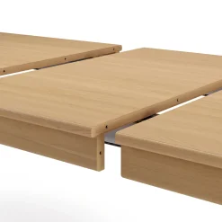 Heidi 78" - 97.5" Extendable Dining Table - White Oak