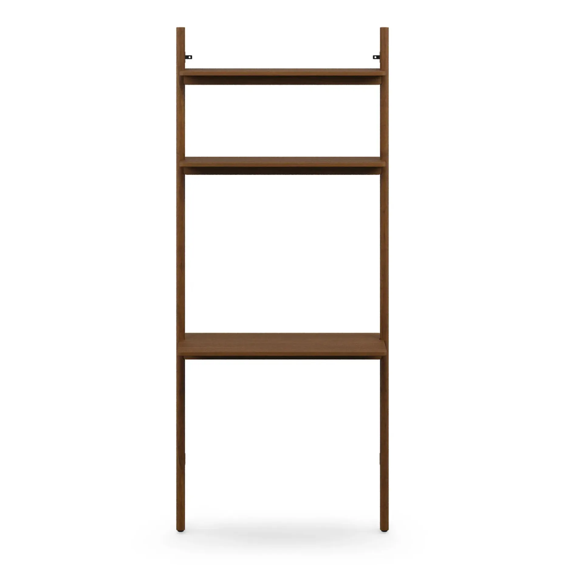 Heidi 33.5" Modular Wall Desk - Walnut