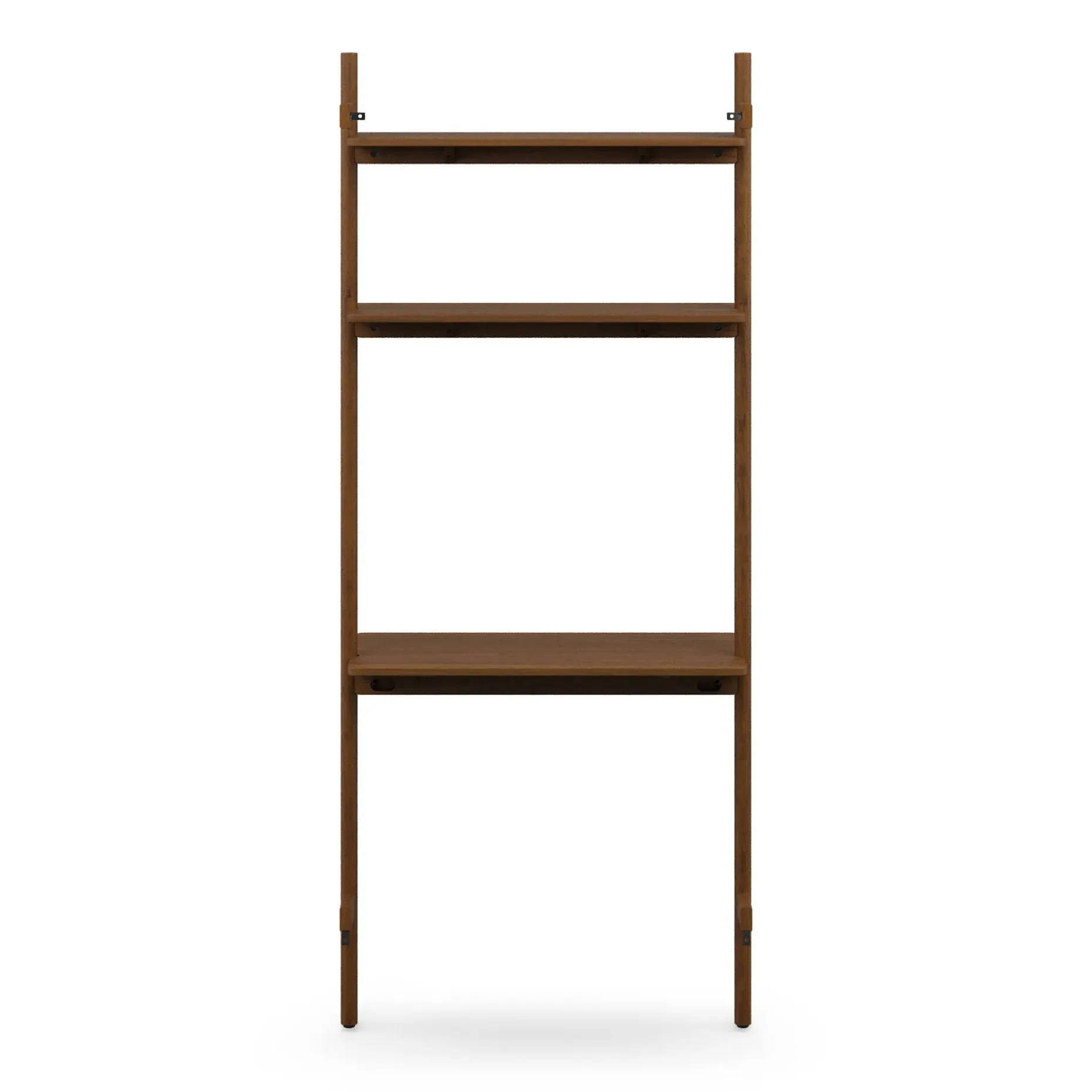 Heidi 33.5" Modular Wall Desk - Walnut