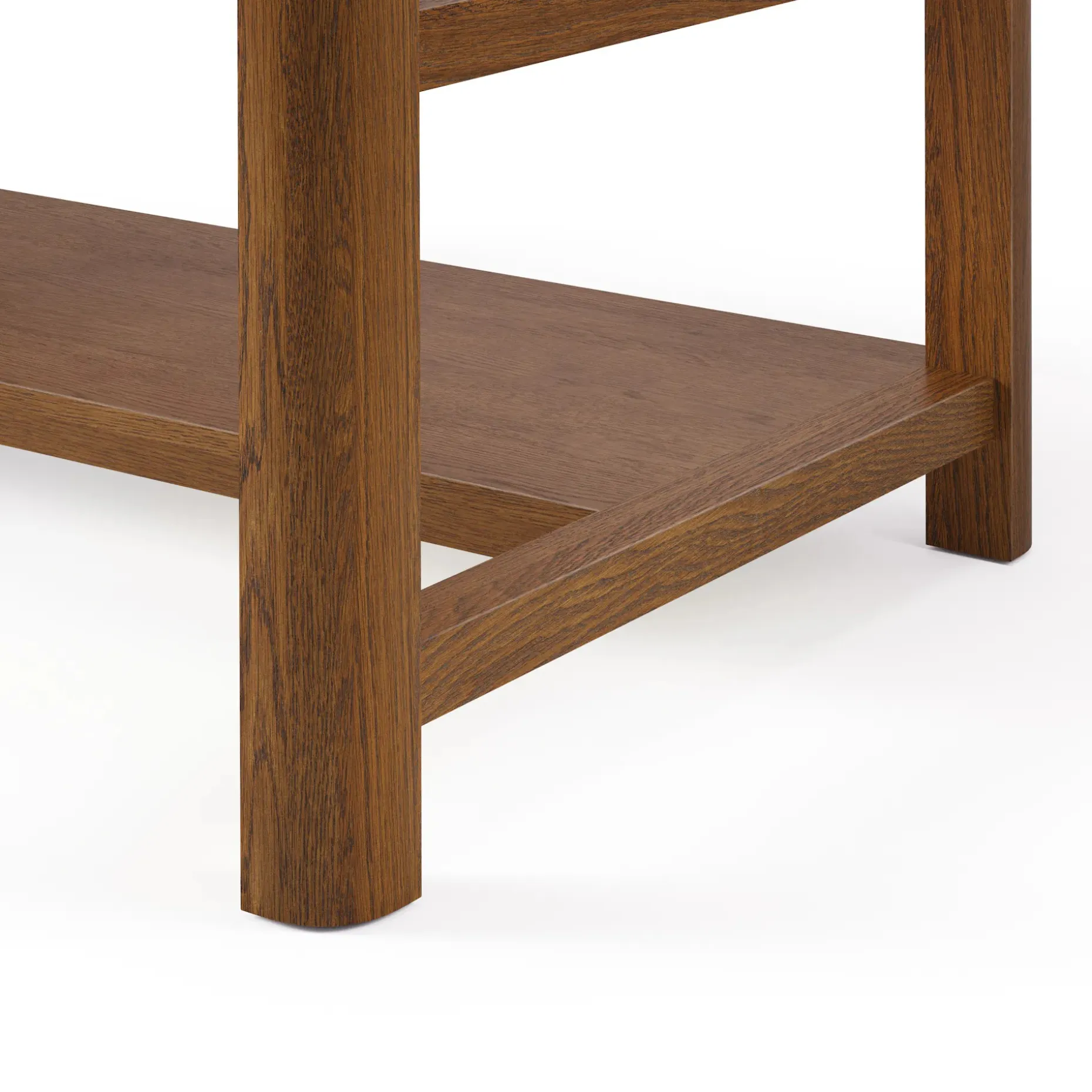Holme 44" Kitchen Island - Smoked Oak