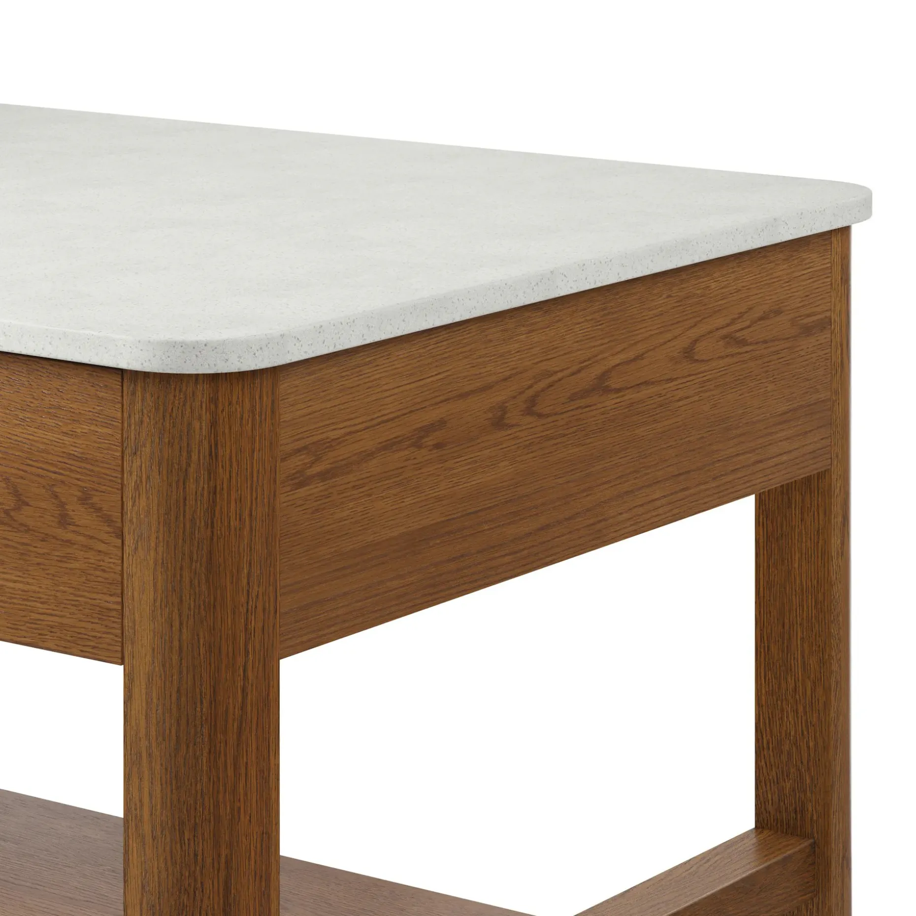 Holme 44" Kitchen Island - Smoked Oak