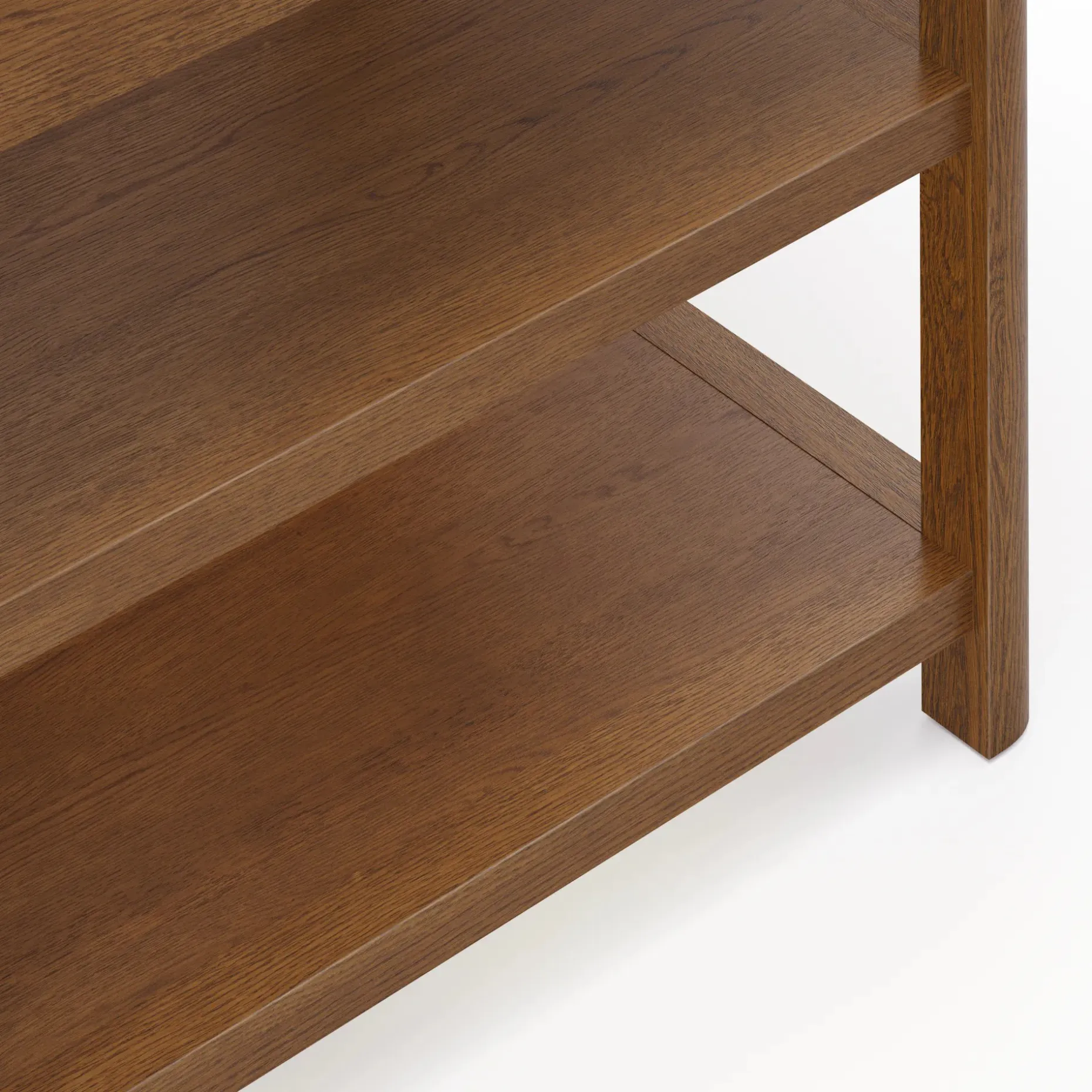 Holme 44" Kitchen Island - Smoked Oak