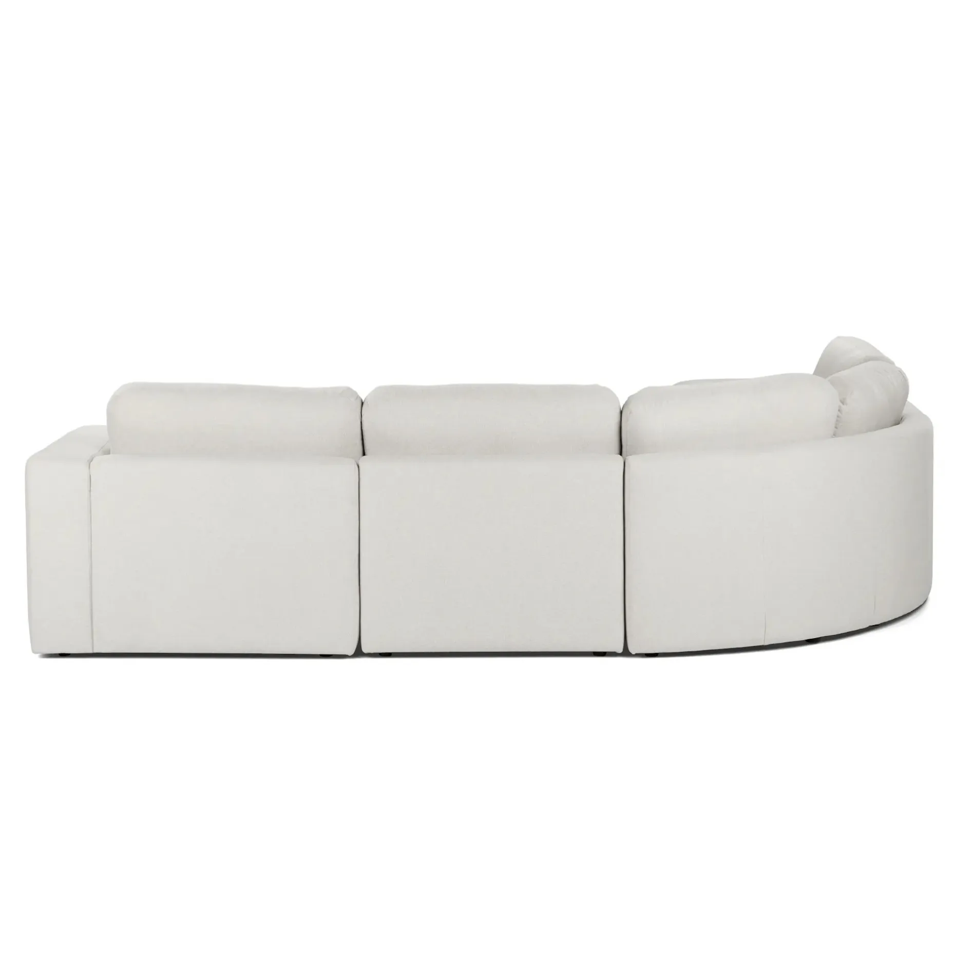 Juni 124.5" Right Conversational Sectional - Clover Ivory