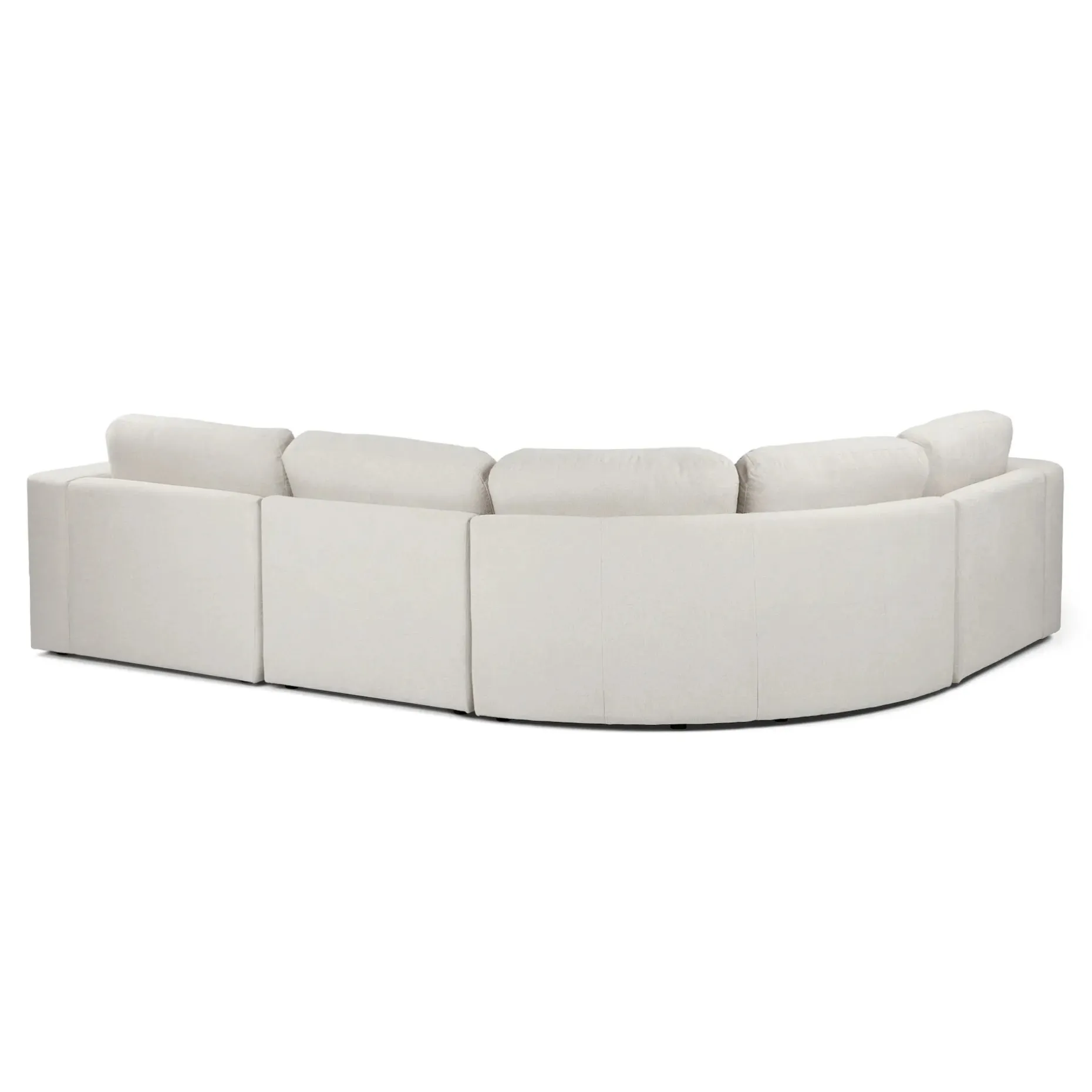 Juni 124.5" Right Conversational Sectional - Clover Ivory