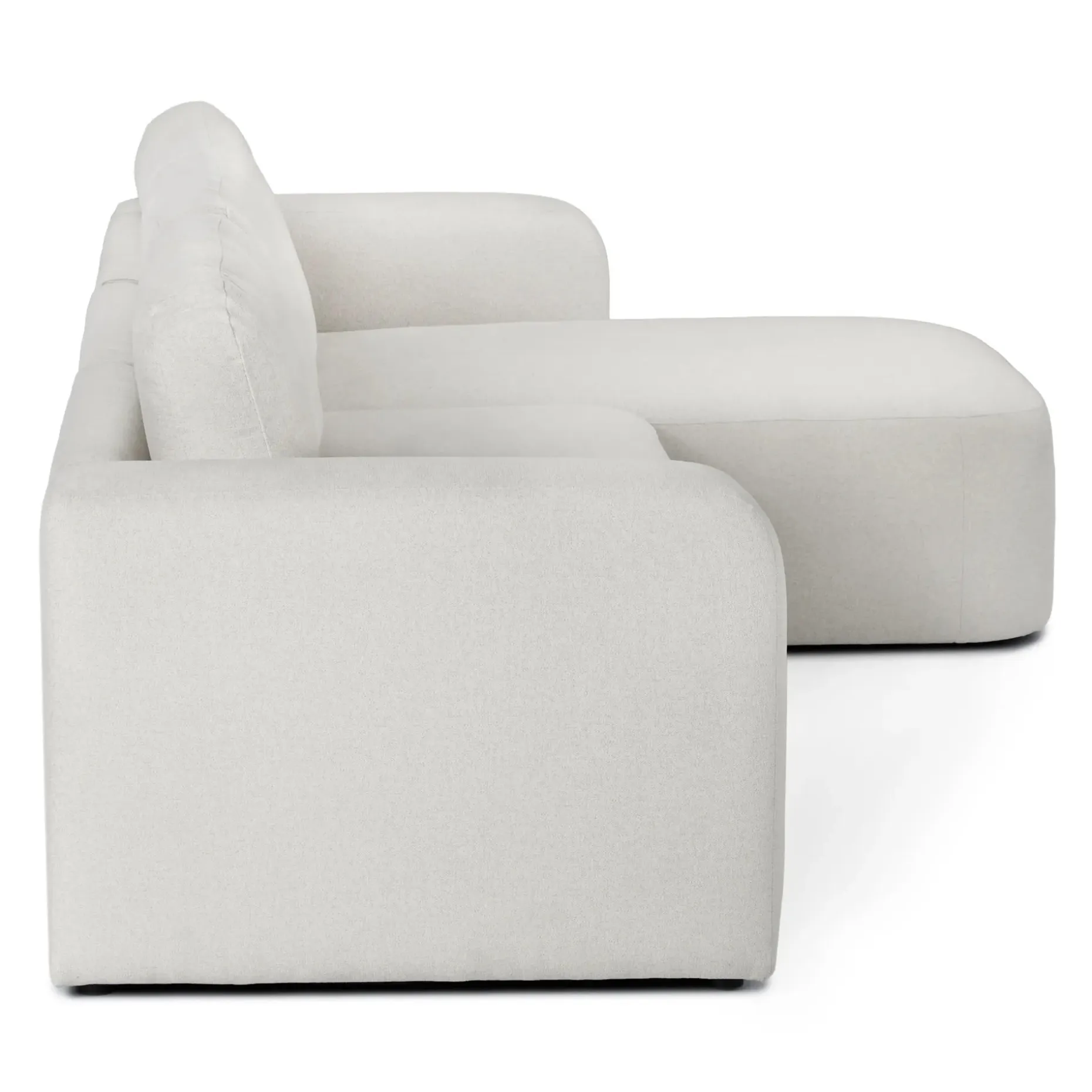 Juni 120.5" Right Sectional - Clover Ivory