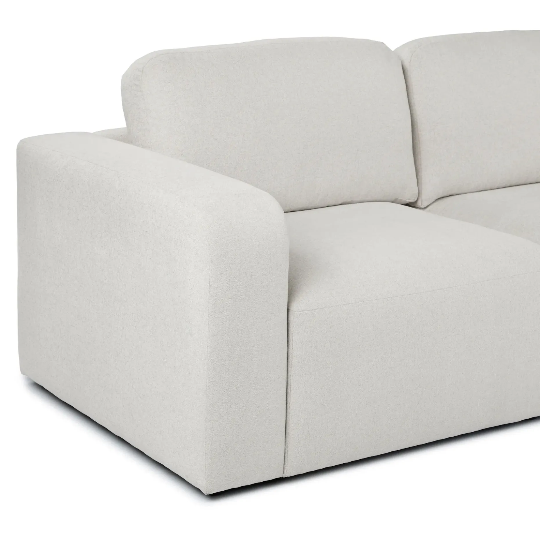 Juni 120.5" Right Sectional - Clover Ivory