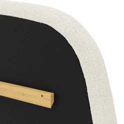 Kaleo Full Headboard - Ivory Wool Bouclé