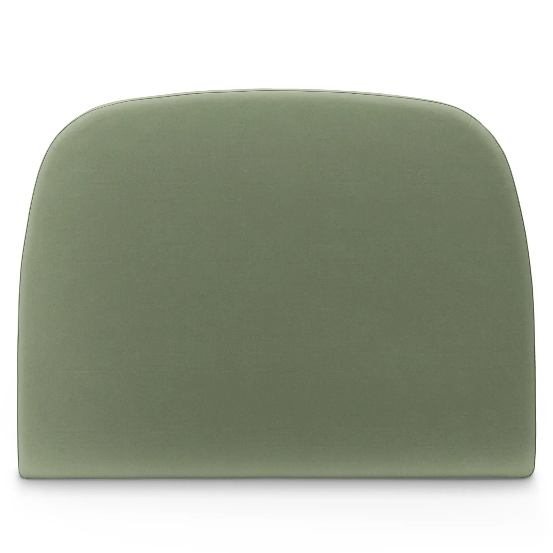 Kaleo Full Velvet Headboard - Plush Pacific Sage