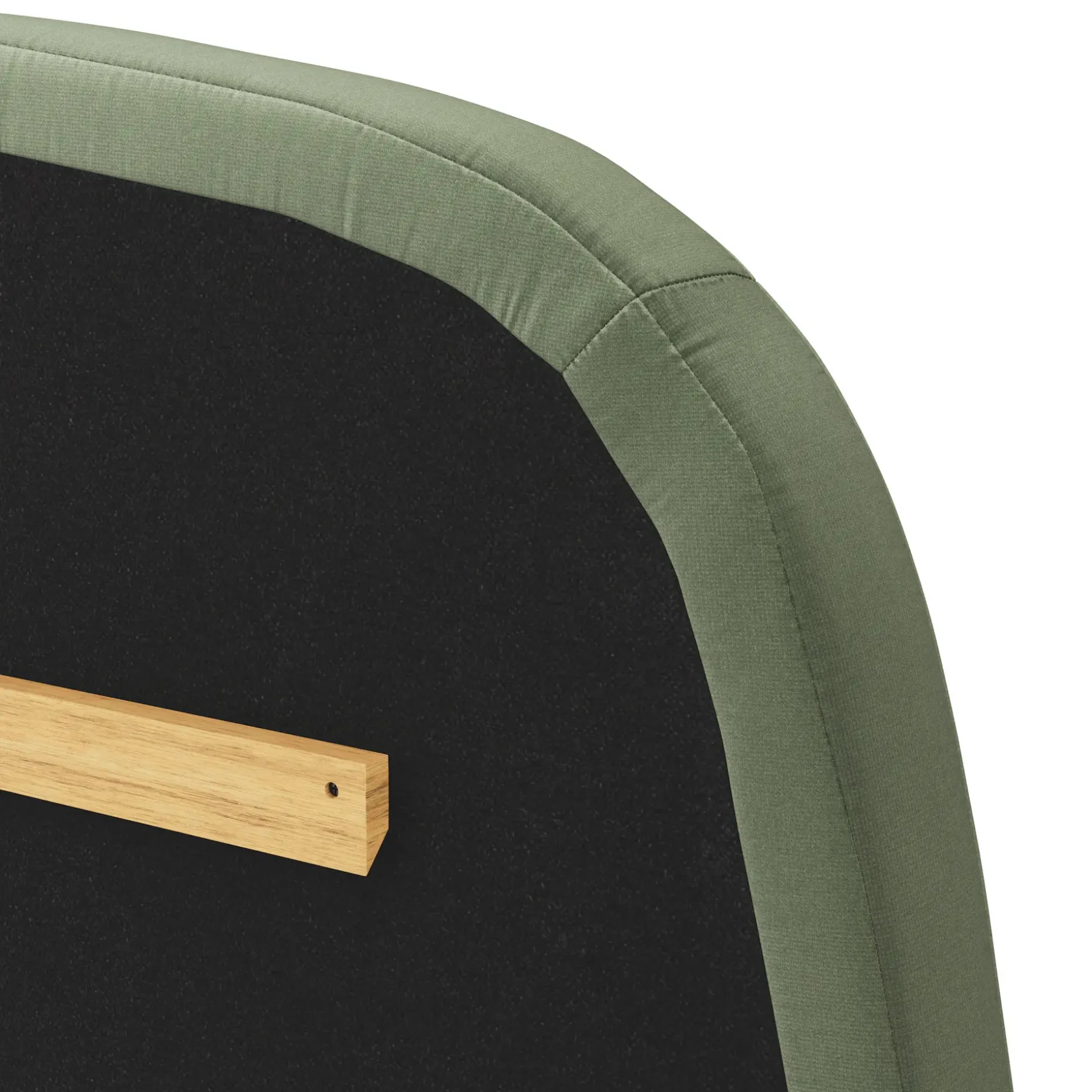 Kaleo Full Velvet Headboard - Plush Pacific Sage