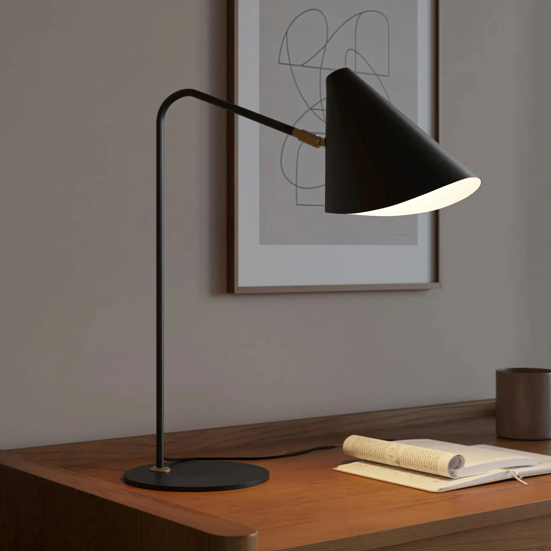 Kaye Table Lamp - Black