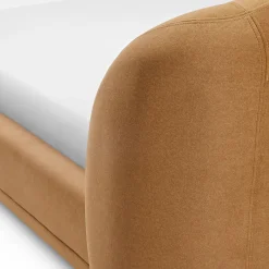 Kayra Queen Upholstered Bed - Felted Ginger
