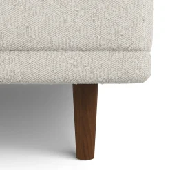 Kayra Queen Upholstered Bed - Ivory Bouclé
