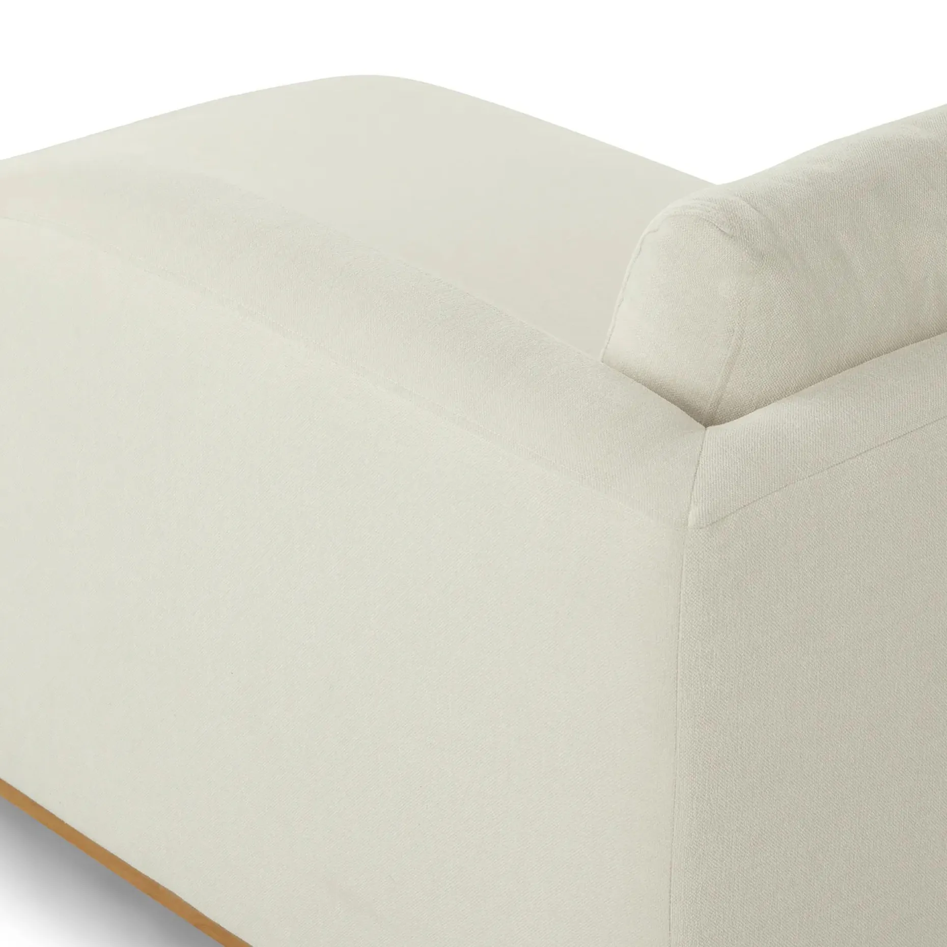 Kinso 115" Right Sectional - Buckler Ivory