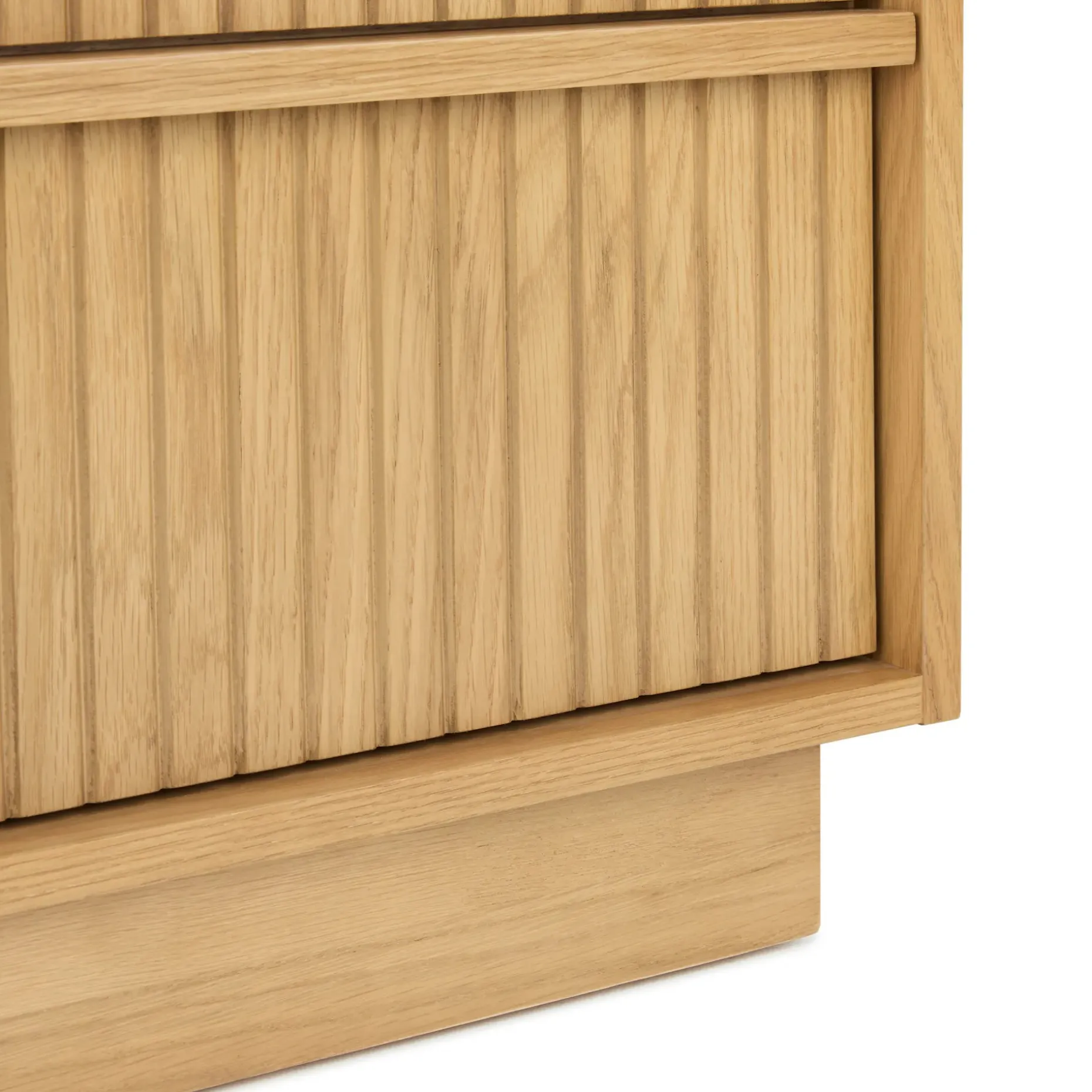 Kouva 2-Drawer Nightstand - Natural Oak