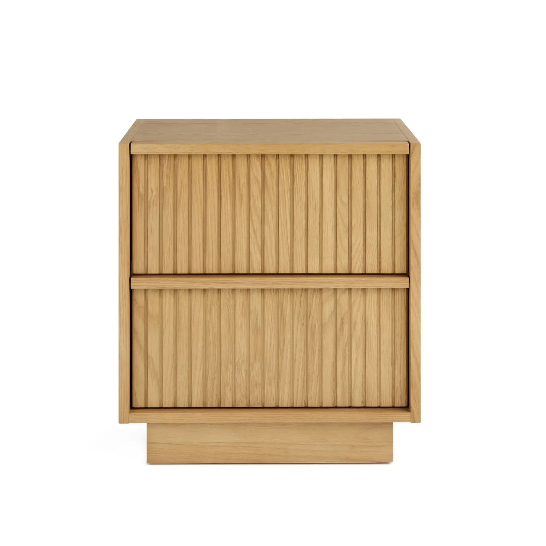 Kouva 2-Drawer Nightstand - Natural Oak