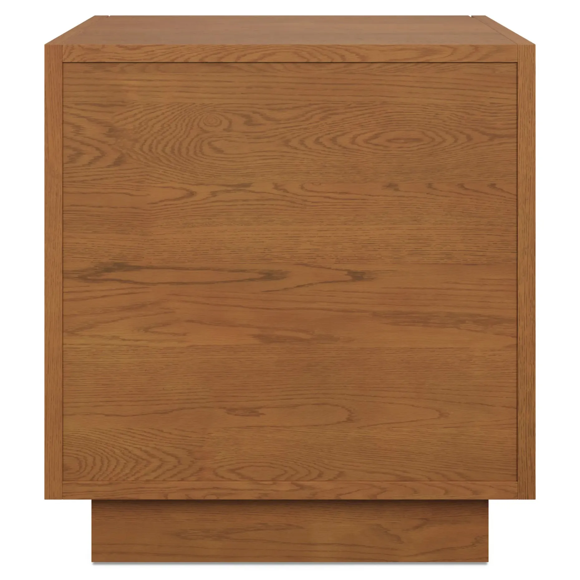 Kouva 2-Drawer Nightstand - Smoked Oak