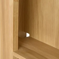 Kouva Queen Storage Headboard - Natural Oak