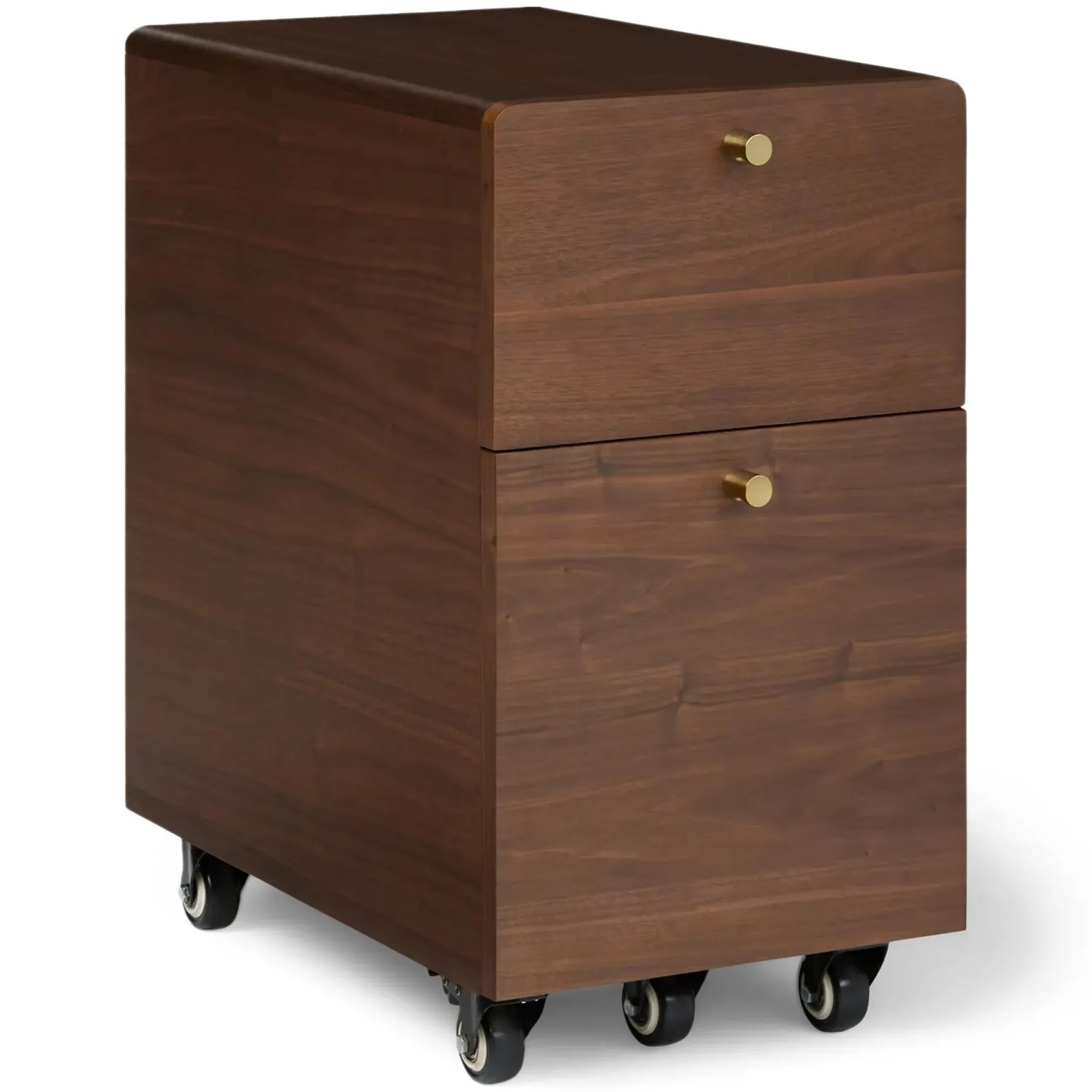 Krossa 12" File Cabinet - Walnut