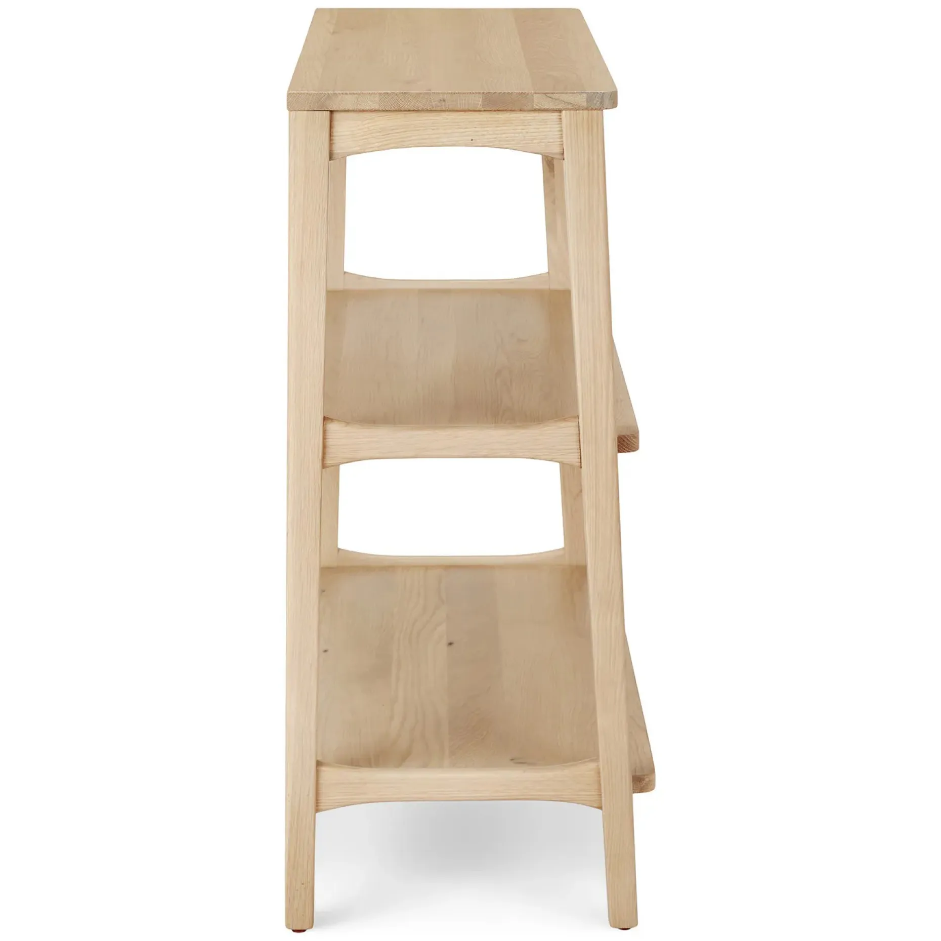 Krossa 36" Shelving Unit, Short - White Oak