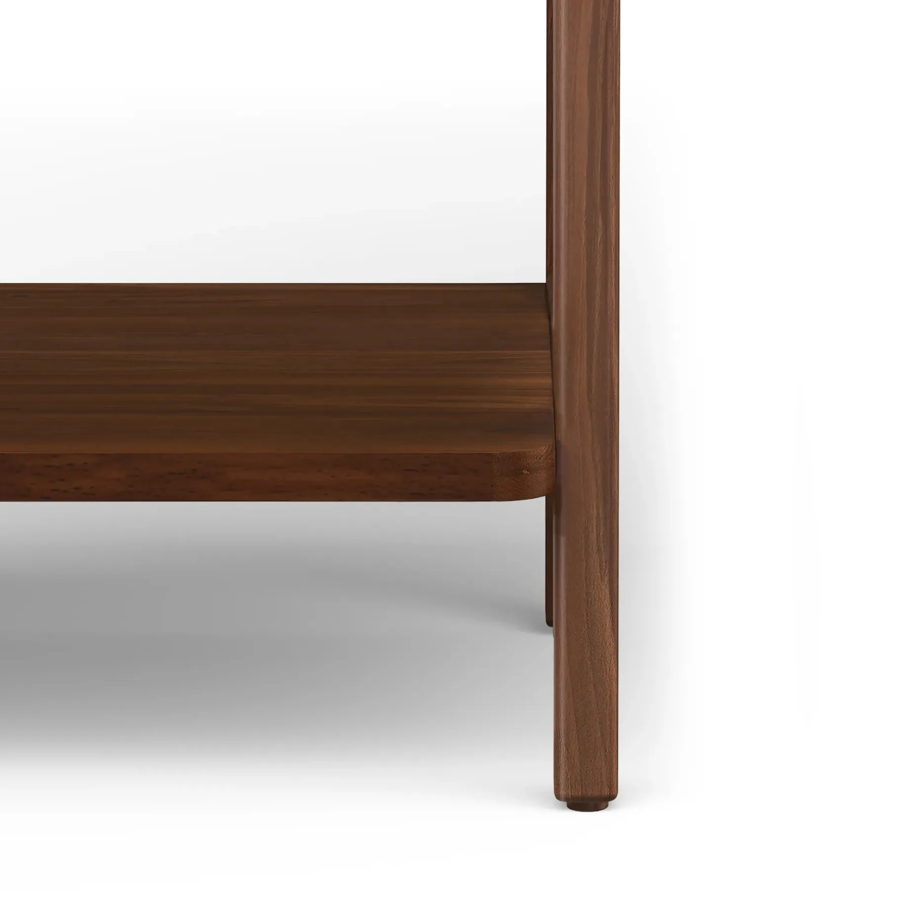 Krossa 32.5" Shelving Unit, Tall - Walnut