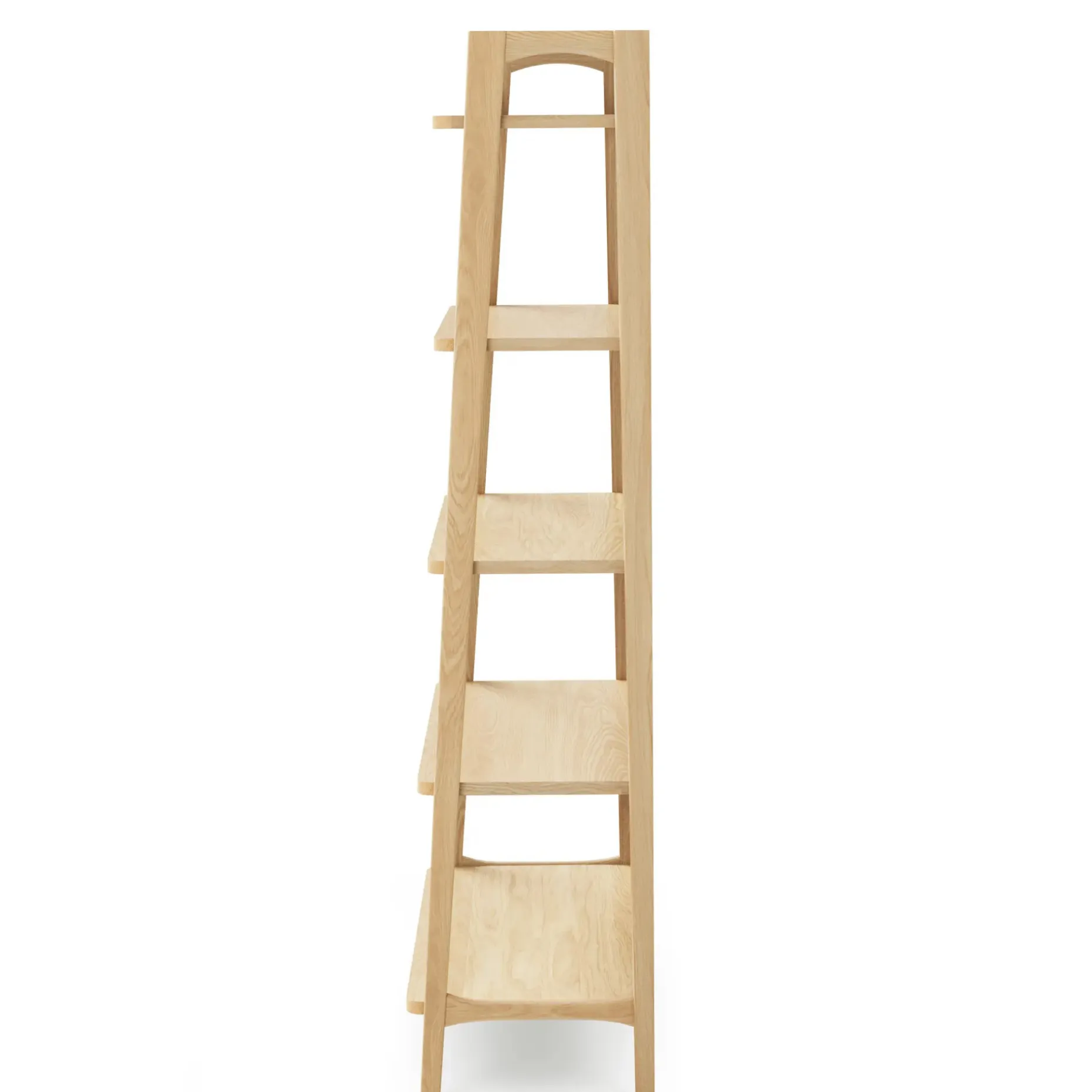 Krossa 32.5" Shelving Unit, Tall - White Oak