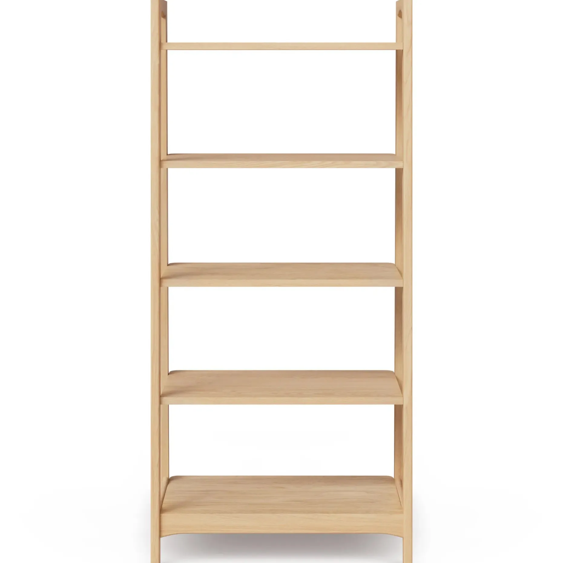 Krossa 32.5" Shelving Unit, Tall - White Oak