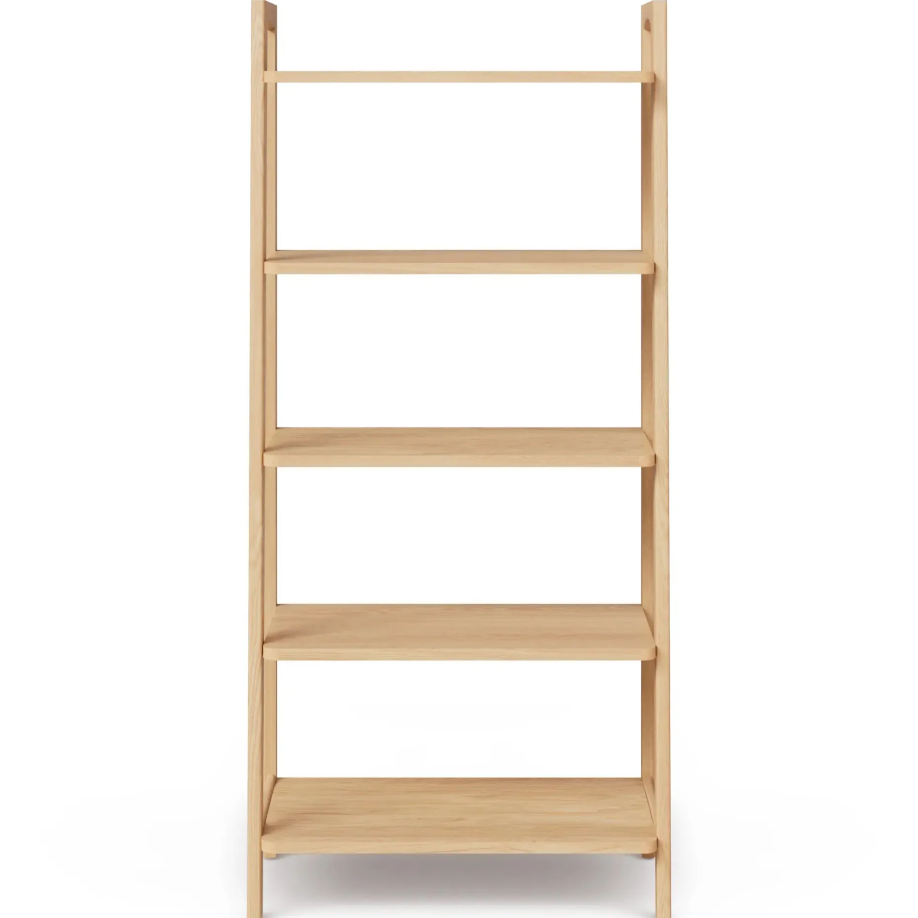 Krossa 32.5" Shelving Unit, Tall - White Oak