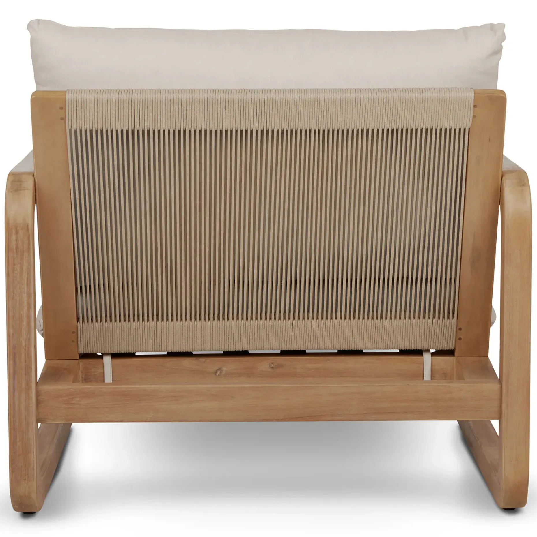 Laholm 36.5" Outdoor Lounge Chair - Dravite Ivory