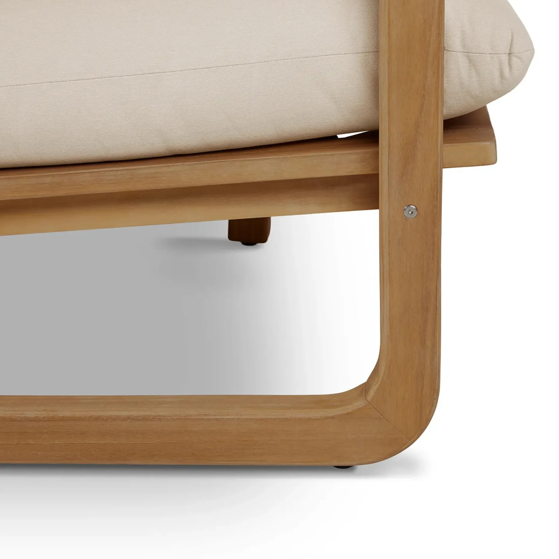 Laholm 70" Outdoor Loveseat - Dravite Ivory