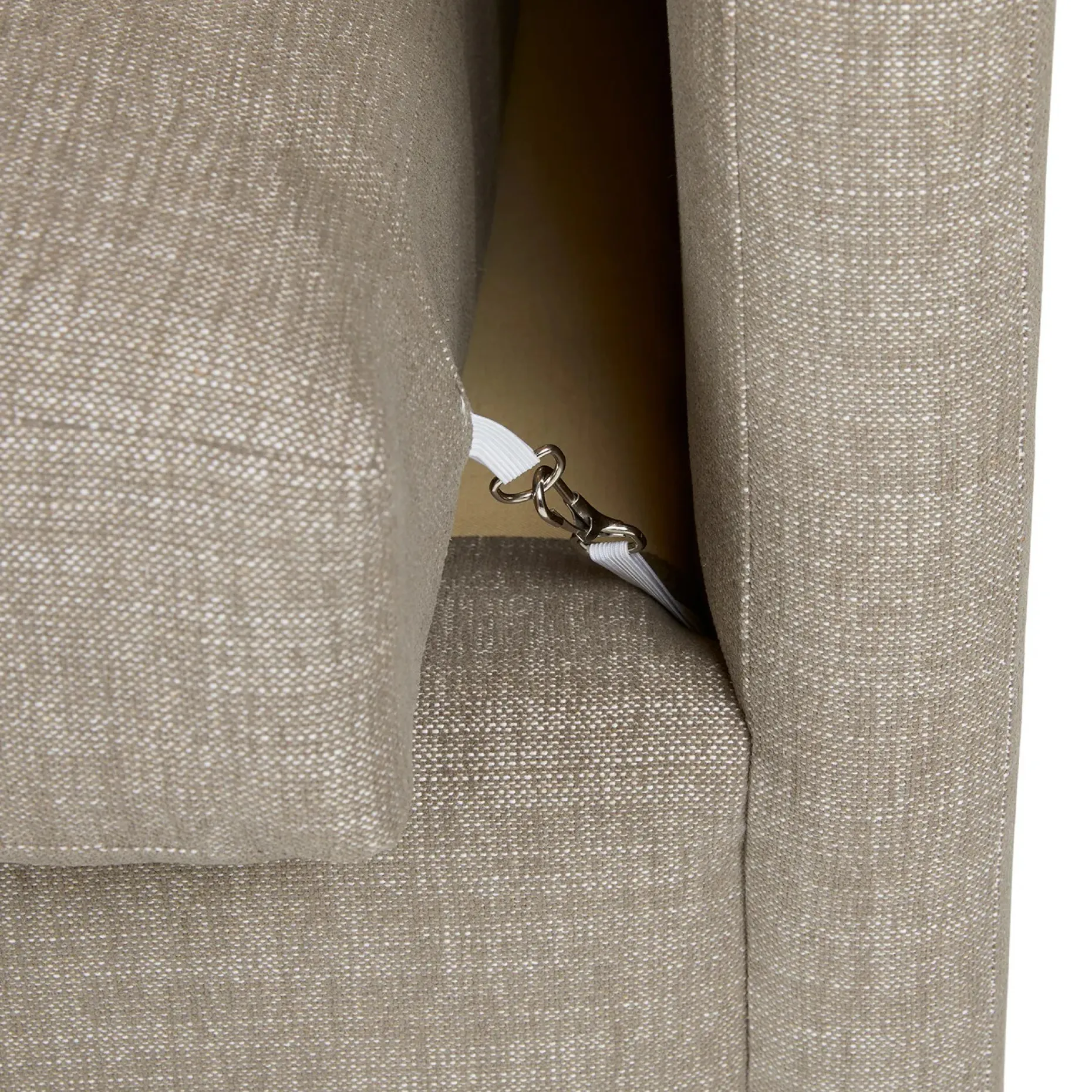 Landry 91" Corner Sectional - Napa Taupe