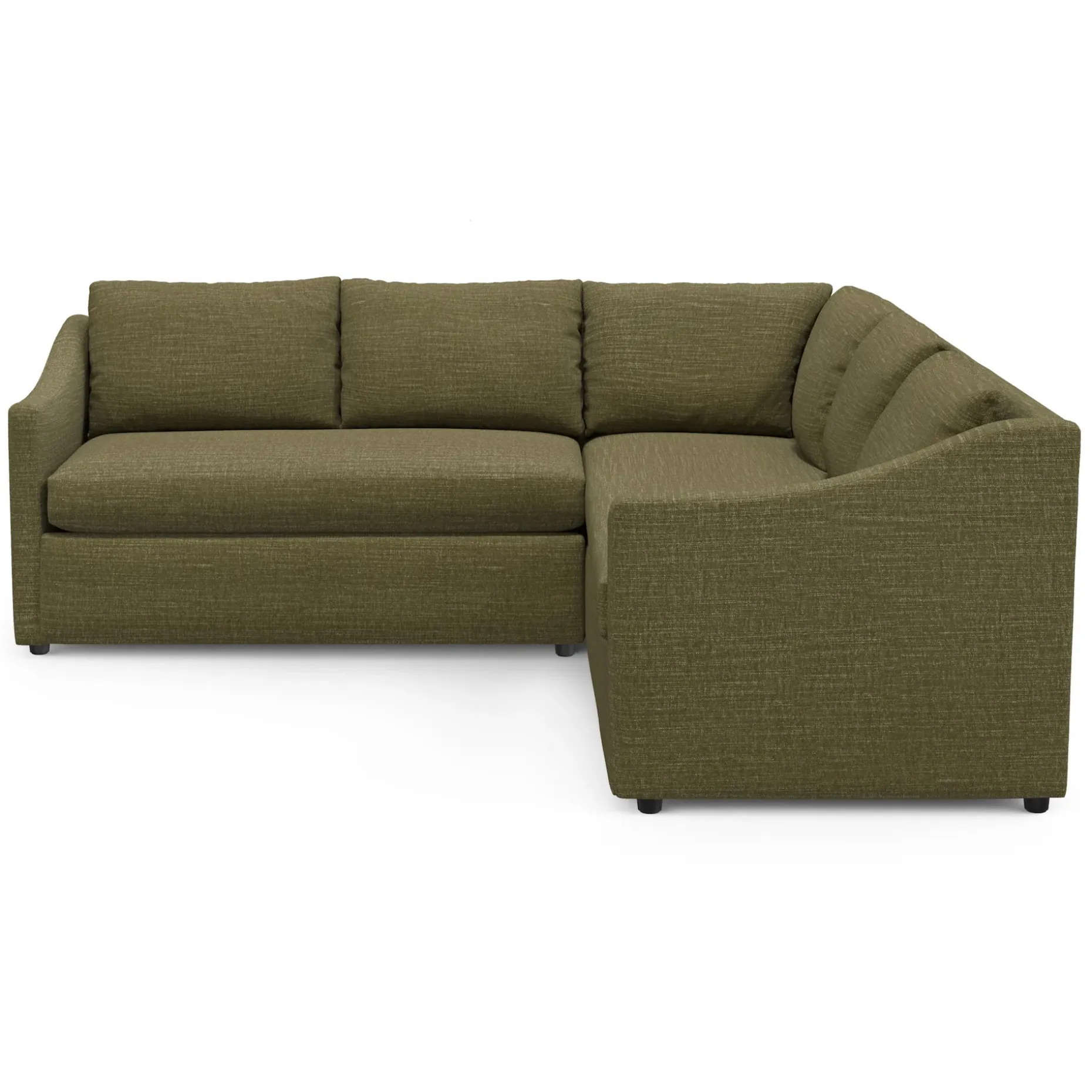 Landry 91" Corner Sectional - Napa Moss
