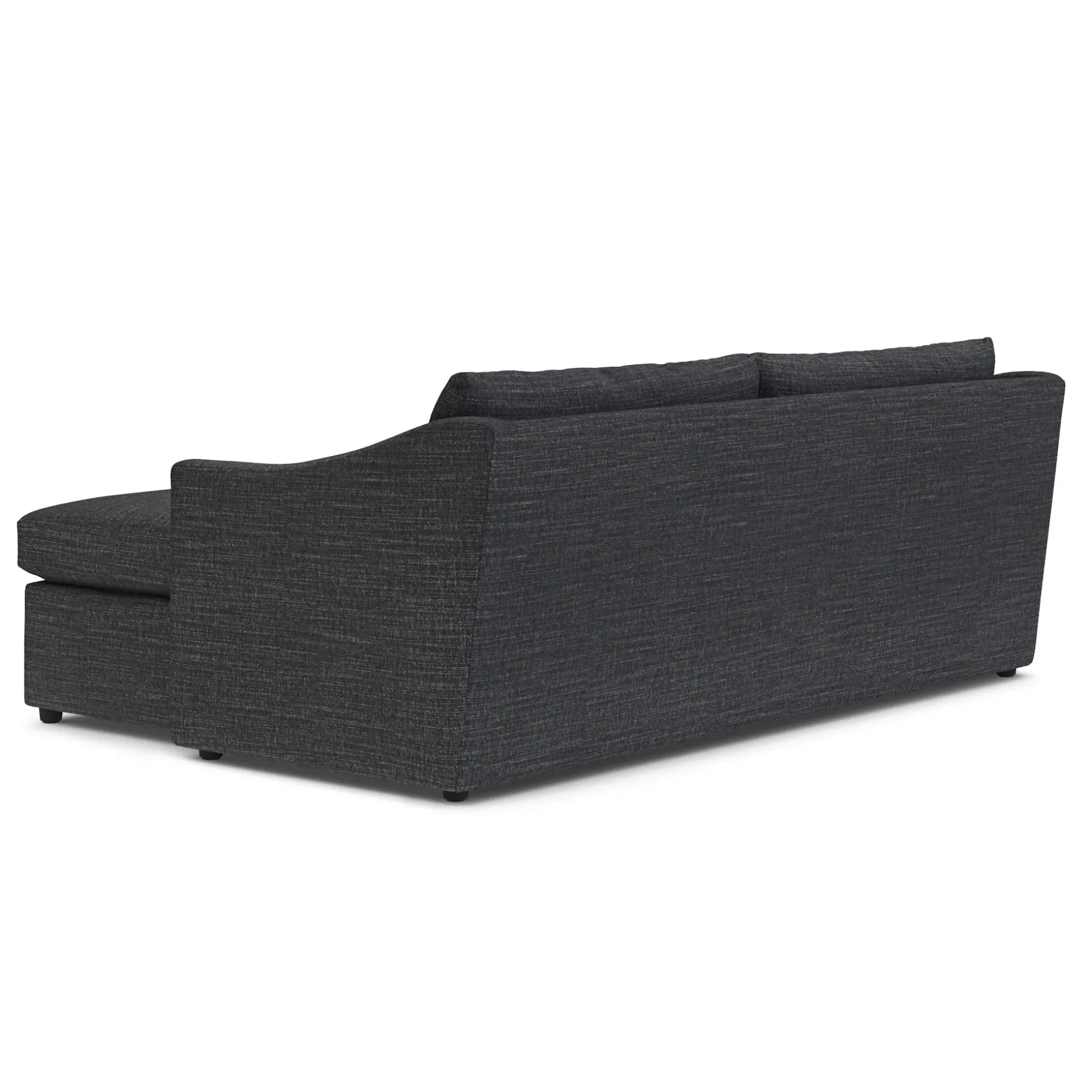 Landry 84.5" Reversible Storage Sectional - Napa Charcoal