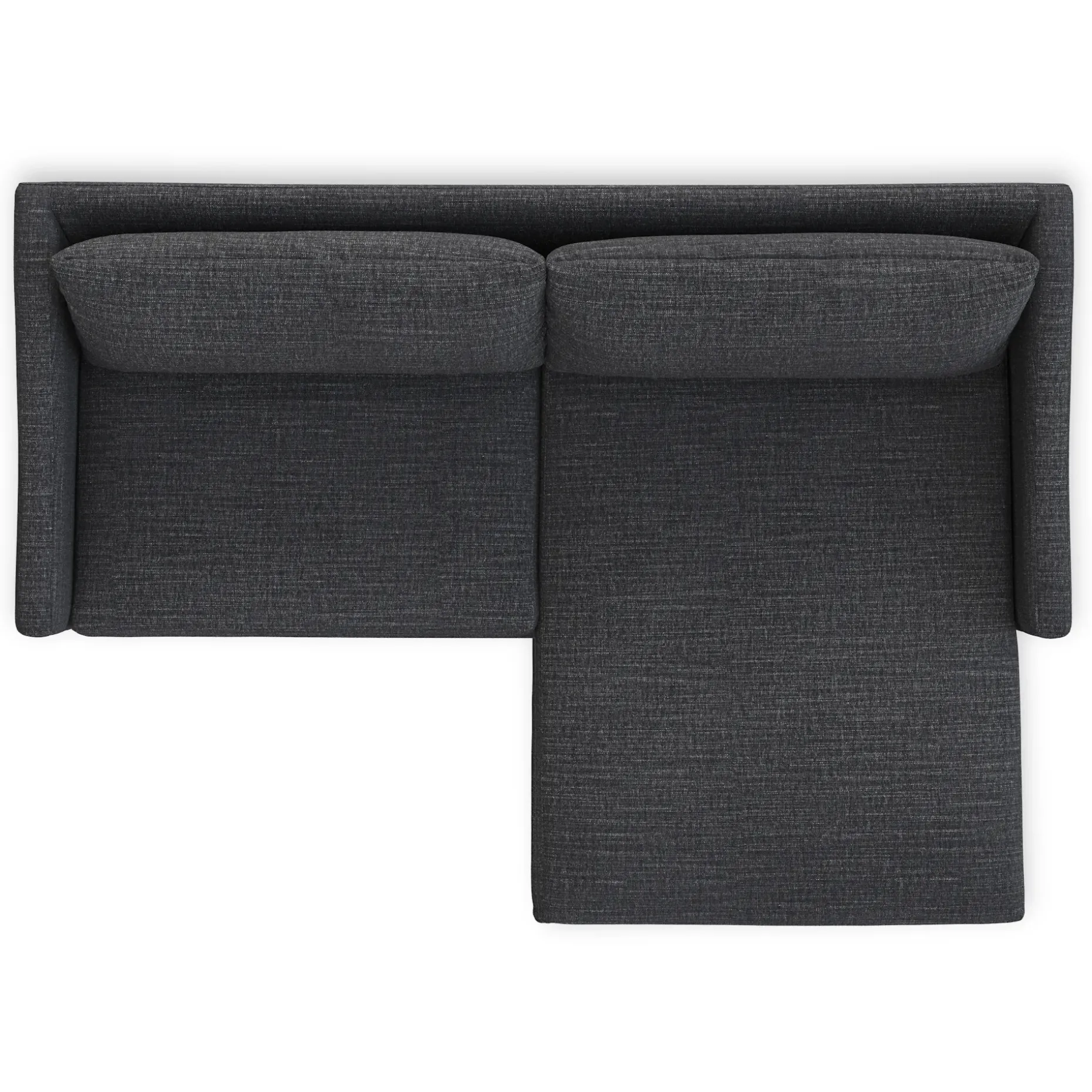 Landry 84.5" Reversible Storage Sectional - Napa Charcoal