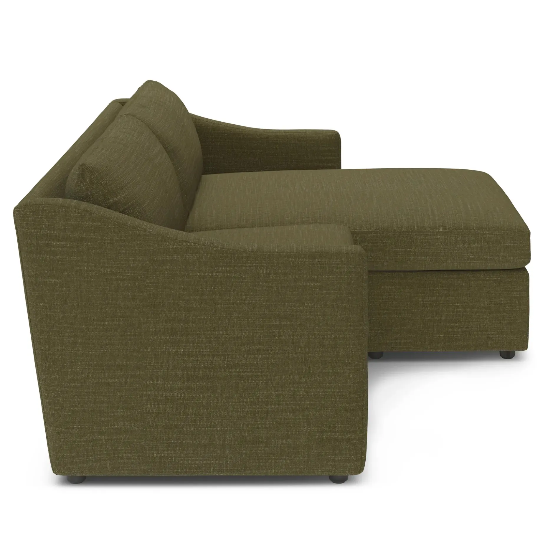 Landry 84.5" Reversible Storage Sectional - Napa Moss