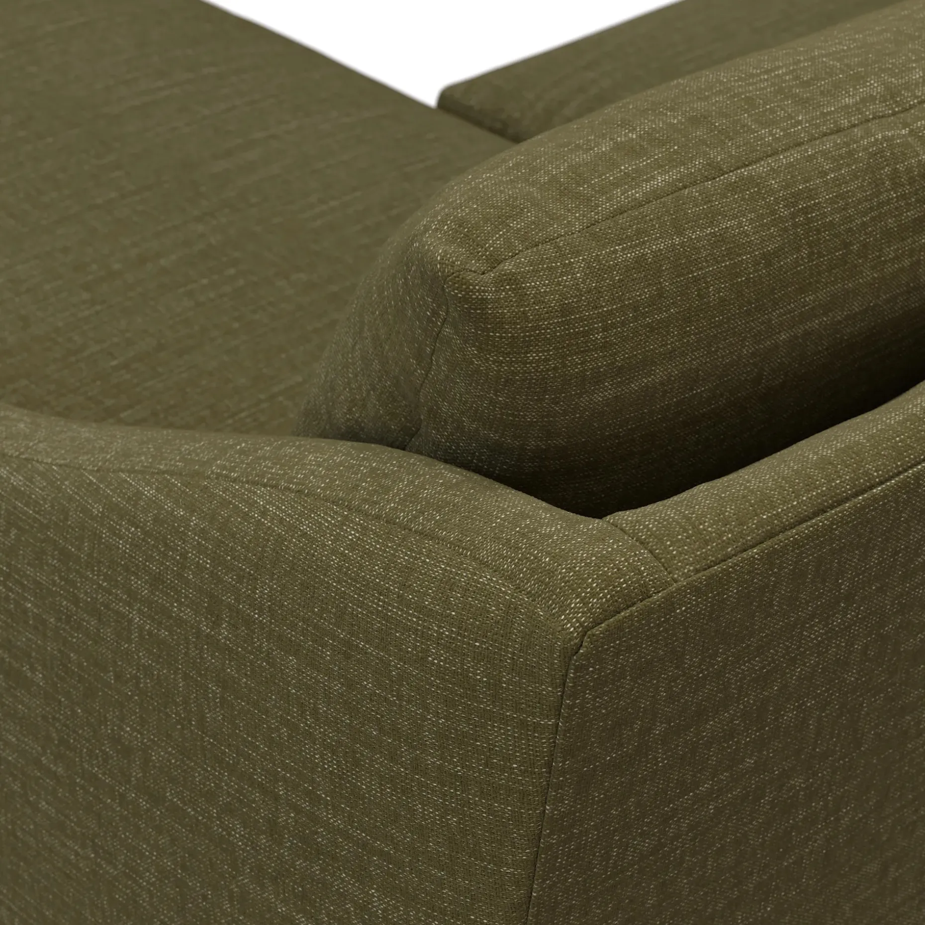 Landry 84.5" Reversible Storage Sectional - Napa Moss