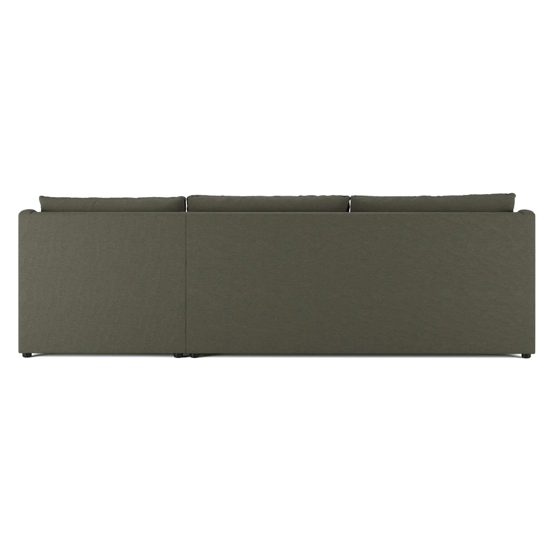 Landry 109" Right Storage Sleeper Sectional - Silver Moss