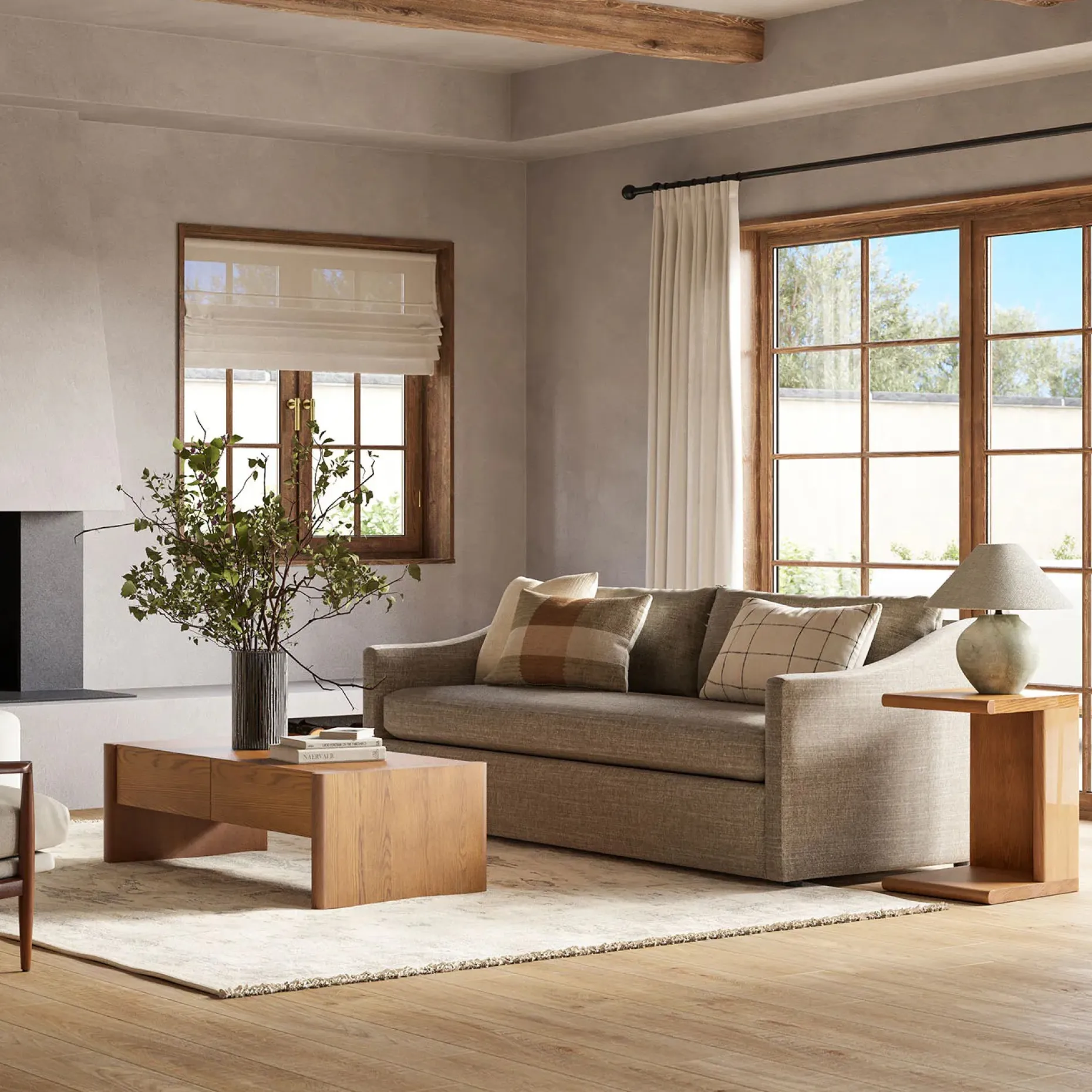Landry 84.5" Sofa - Napa Taupe