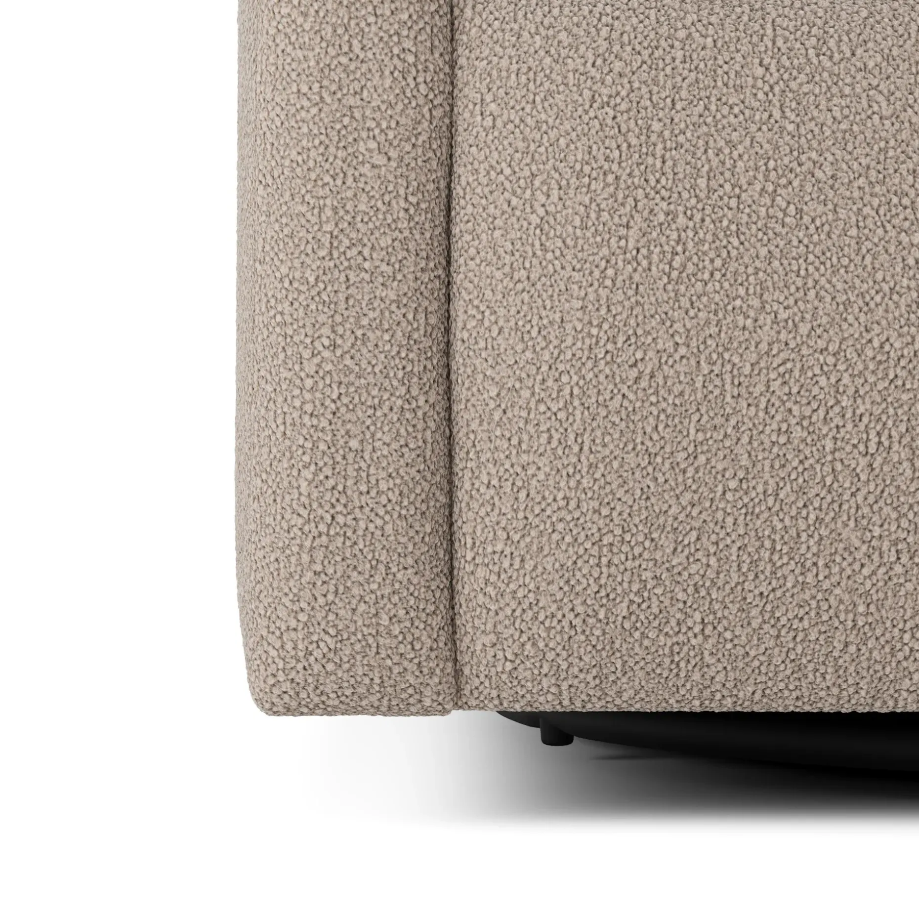 Landry 32.25" Swivel Lounge Chair - Sandstone Wool Bouclé