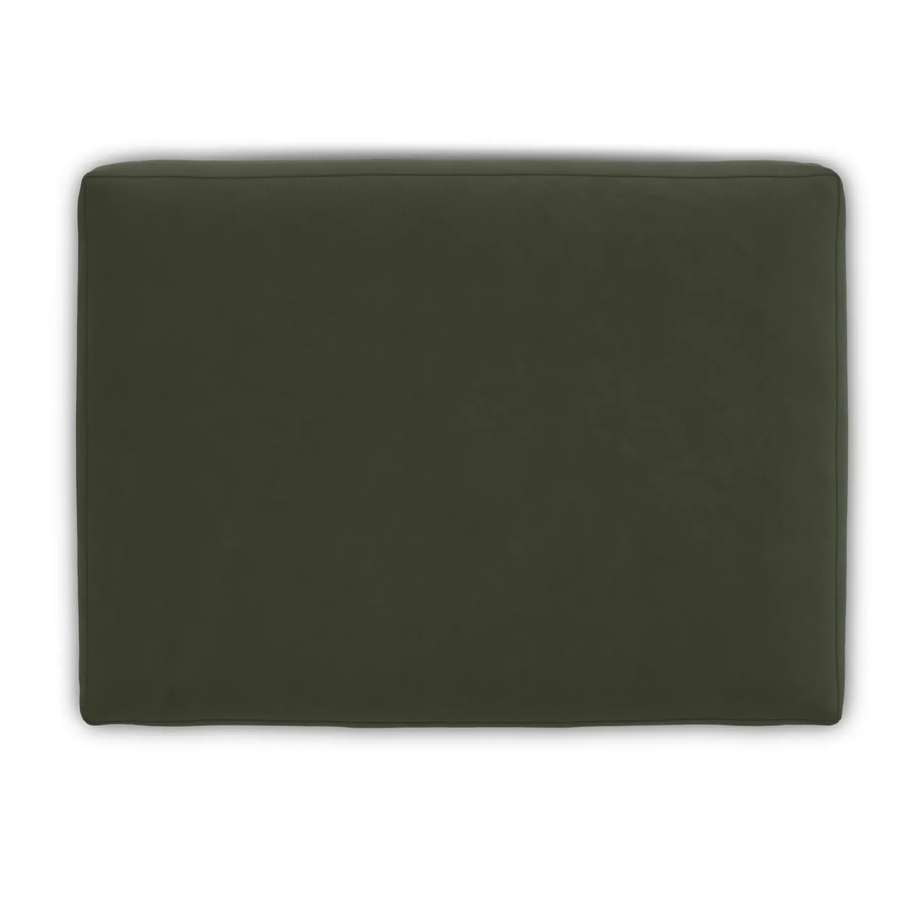 Landry 28" Velvet Ottoman - Hale Fir Green