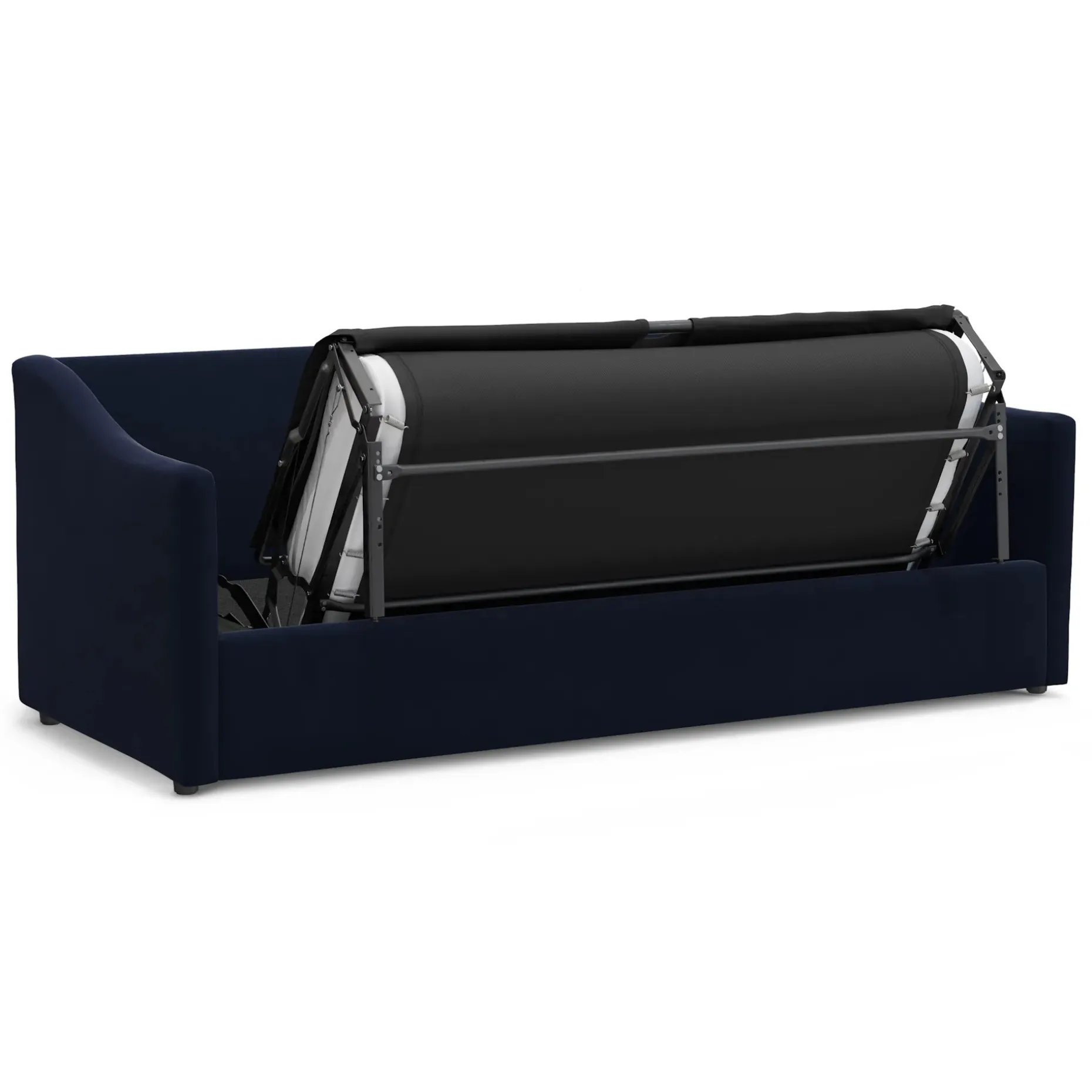 Landry 84.5" Velvet Sofa Bed - Hale Ink