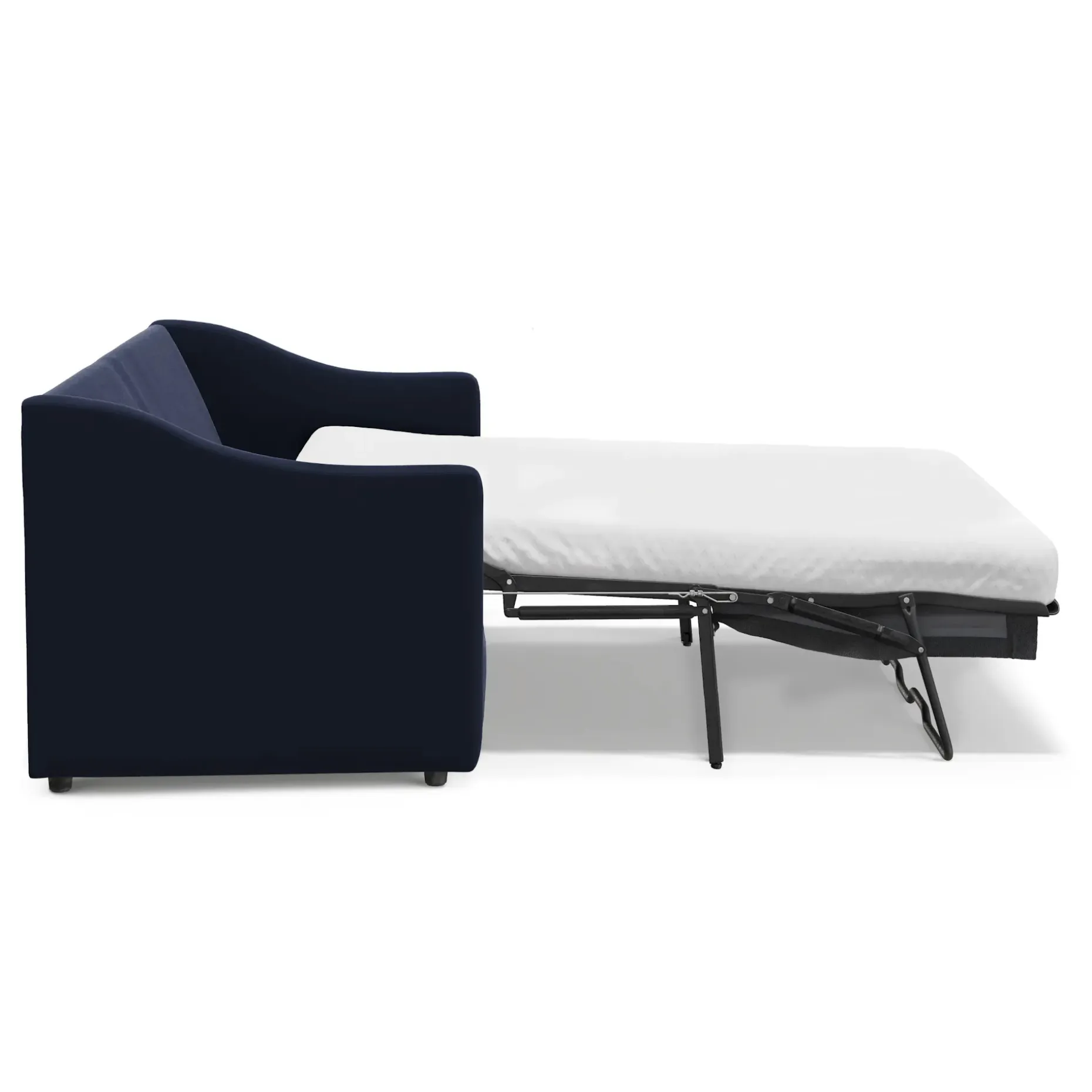 Landry 84.5" Velvet Sofa Bed - Hale Ink