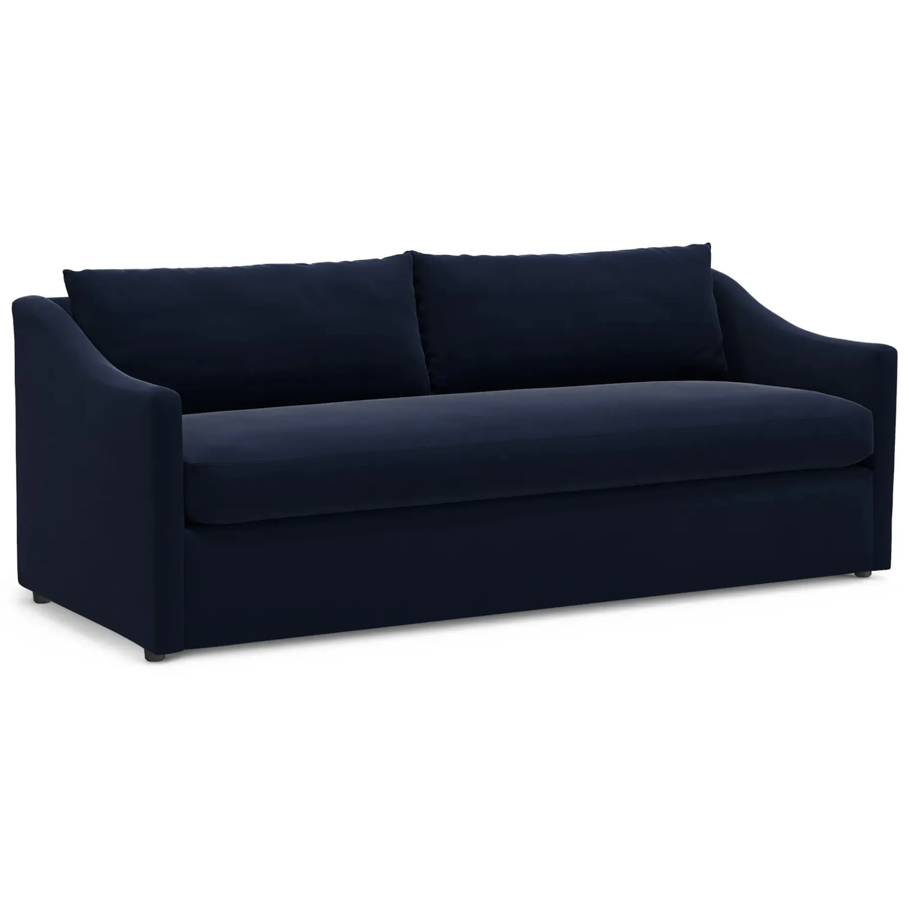 Landry 84.5" Velvet Sofa Bed - Hale Ink