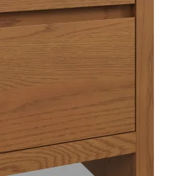 Leif 4-Drawer Chest - Smoked Oak