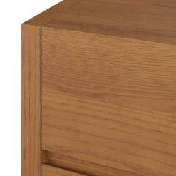 Leif 4-Drawer Chest - Smoked Oak