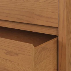 Leif 4-Drawer Chest - Smoked Oak