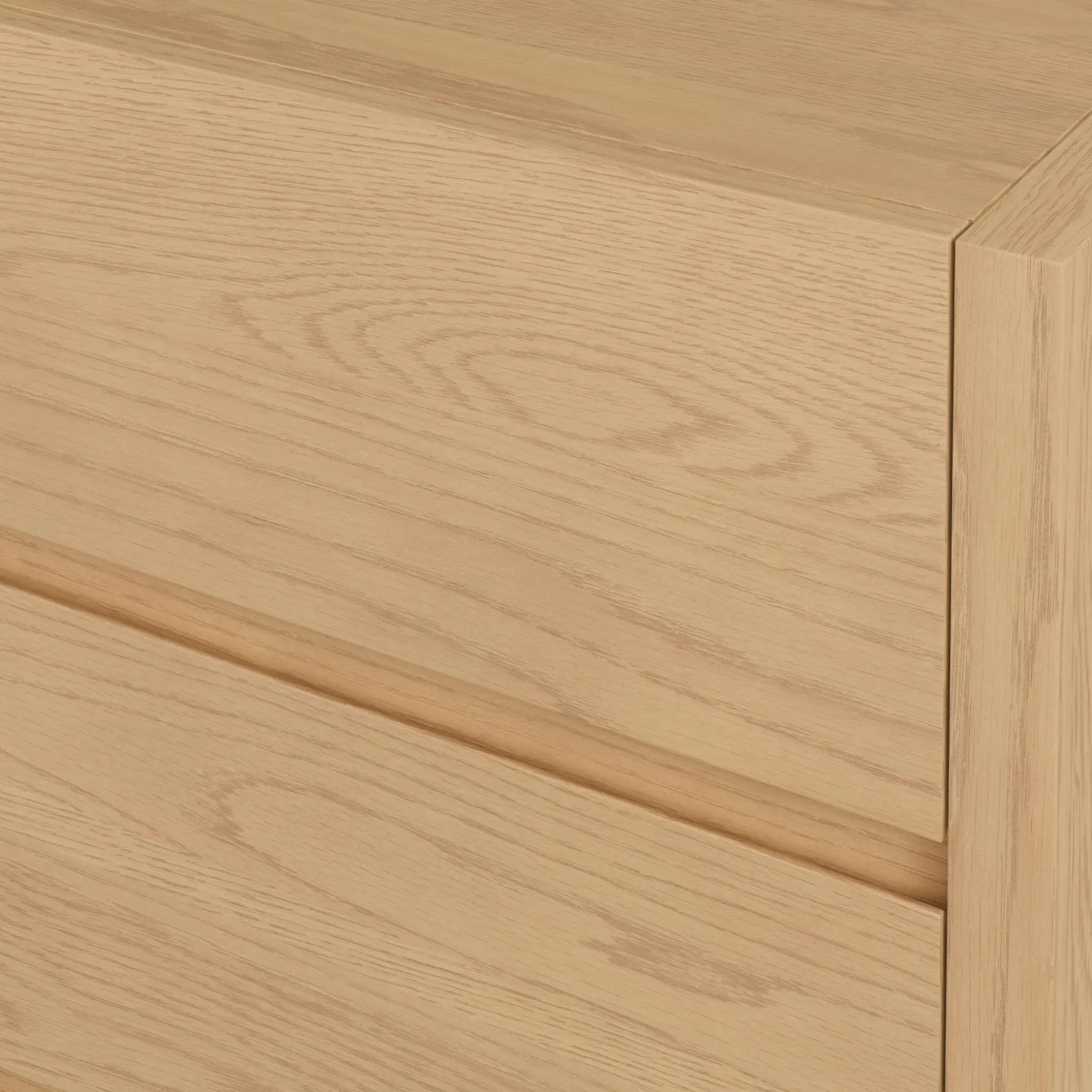 Leif 6-Drawer Double Dresser - White Oak