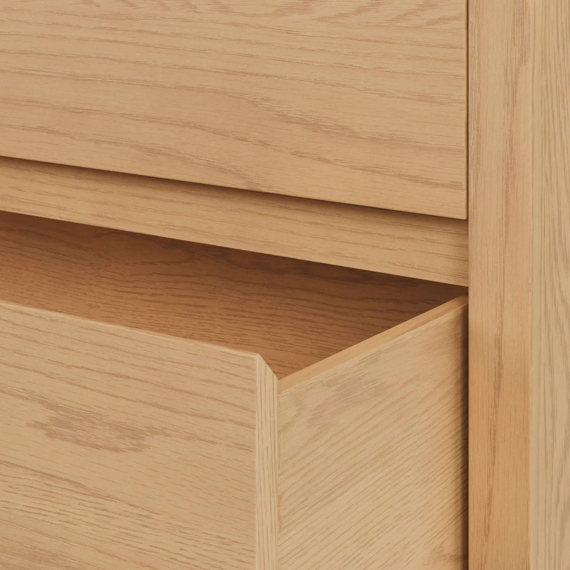 Leif 6-Drawer Double Dresser - White Oak