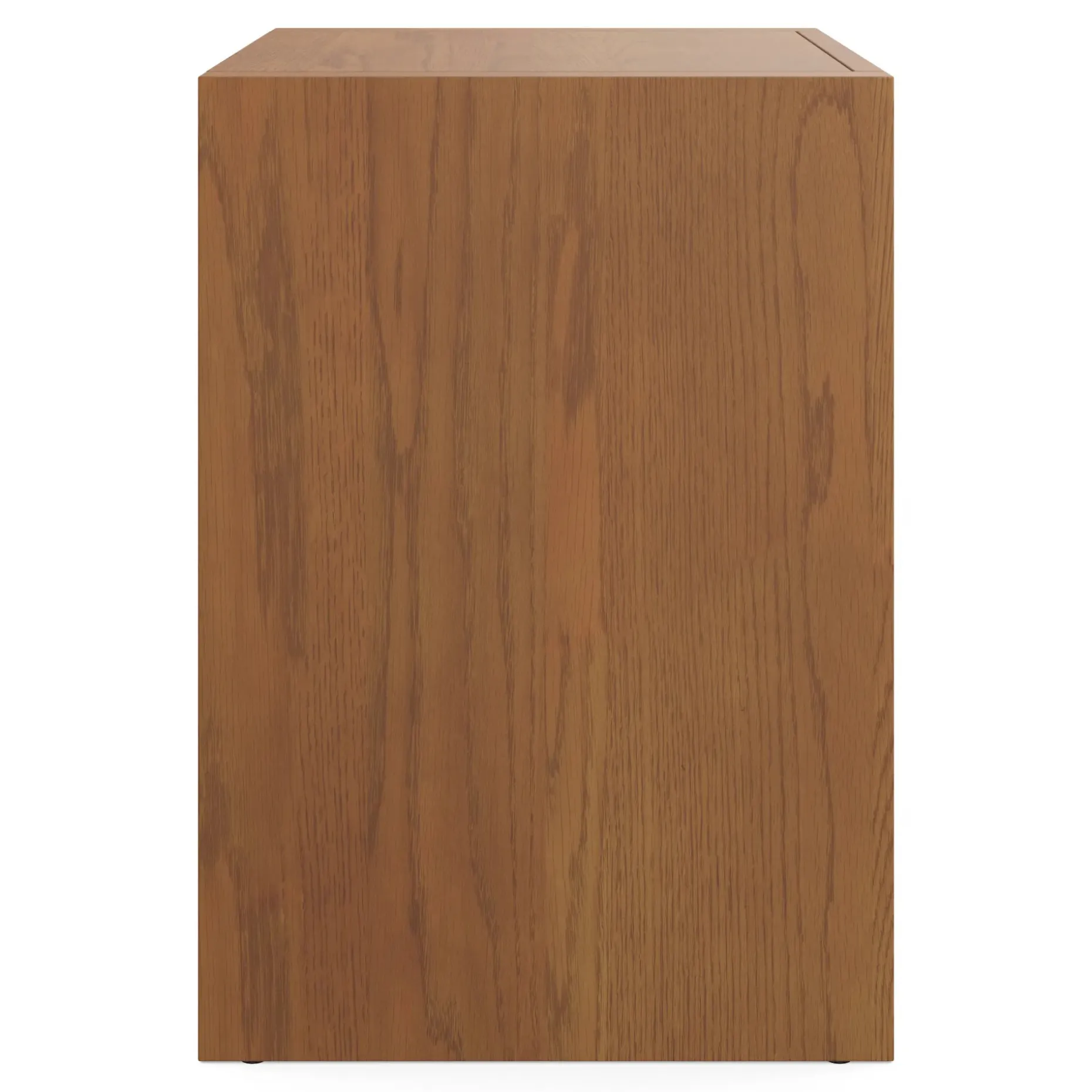 Leif 2-Drawer Nightstand - Smoked Oak