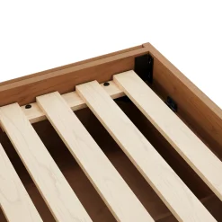 Leif King Storage Bed - Smoked Oak