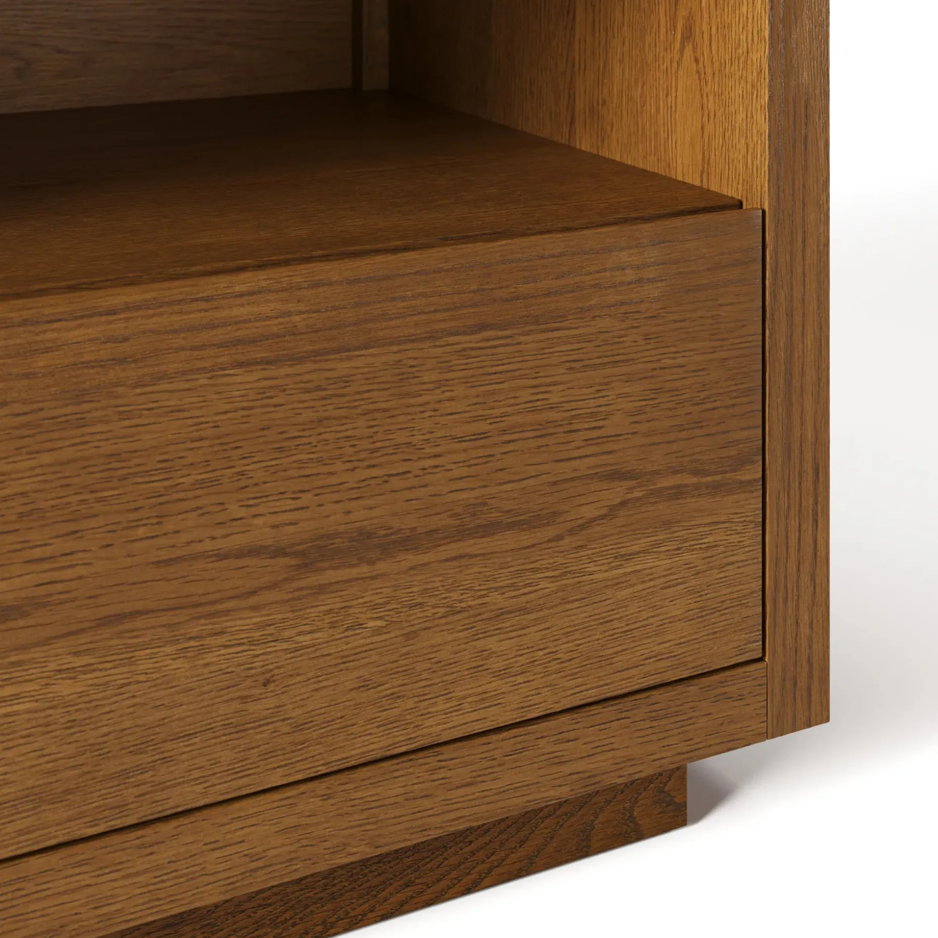 Leif 54" Media Unit - Smoked Oak